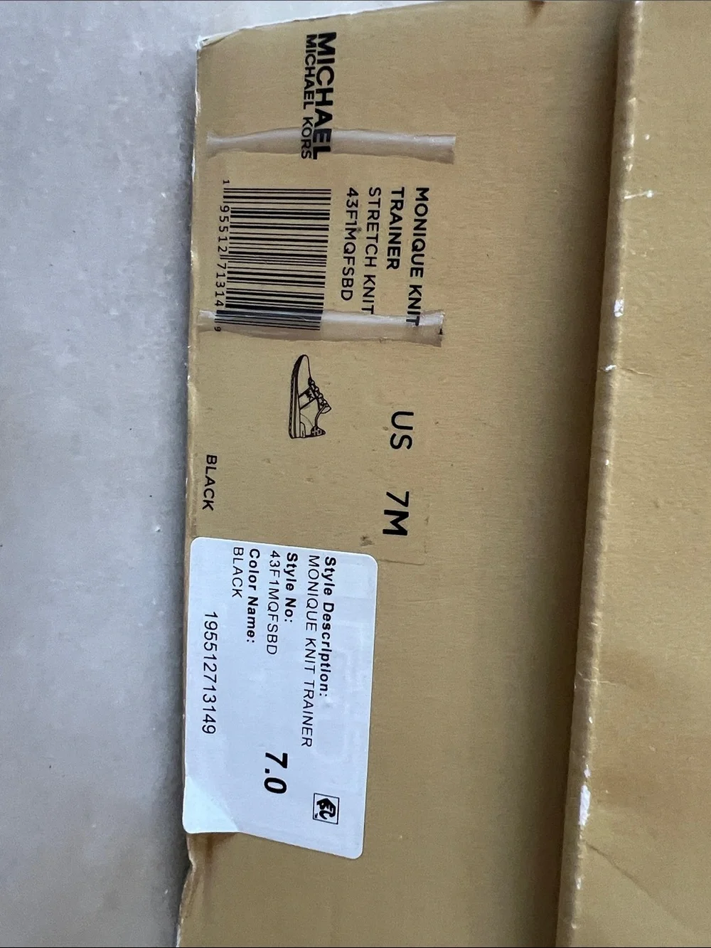 Michael Kors Burgundy and Brown Logo Trainer Sneakers
